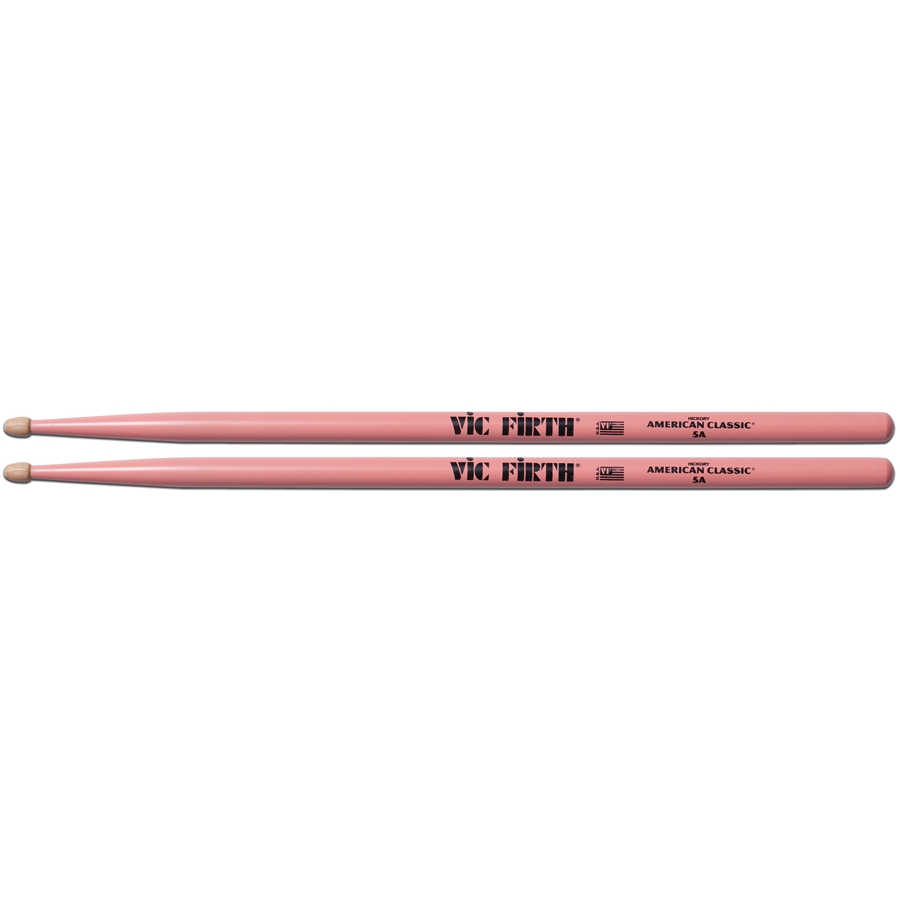 VIC FIRTH 5AP - Bacchette American Classic Pink
