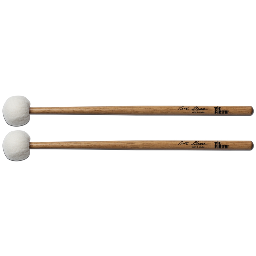 VIC FIRTH GEN1 - SYMPHONIC COLLECTION TIMPANI MALLETS SIGNATURE TIM GENIS ROLLER VIC FIRTH GEN1 - SYMPHONIC COLLECTION TIMPANI MALLETS SIGNATURE TIM GENIS ROLLER