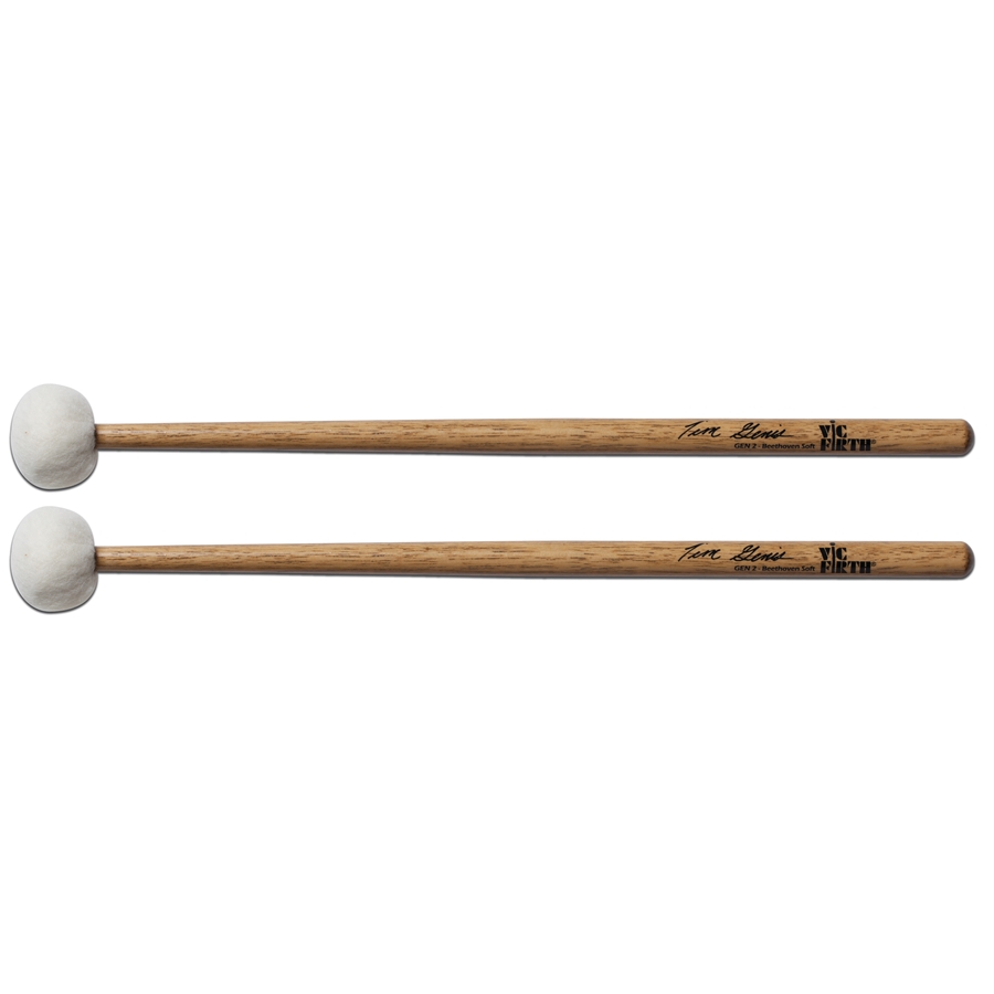 VIC FIRTH GEN2 - SYMPHONIC COLLECTION TIMPANI MALLETS SIGNATURE TIM GENIS BEETHOVEN - SOFT