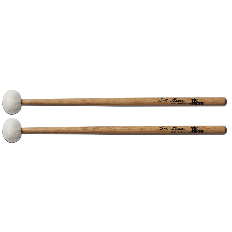 VIC FIRTH GEN3 - SYMPHONIC COLLECTION TIMPANI MALLETS SIGNATURE TIM GENIS BEETHOVEN - HARD