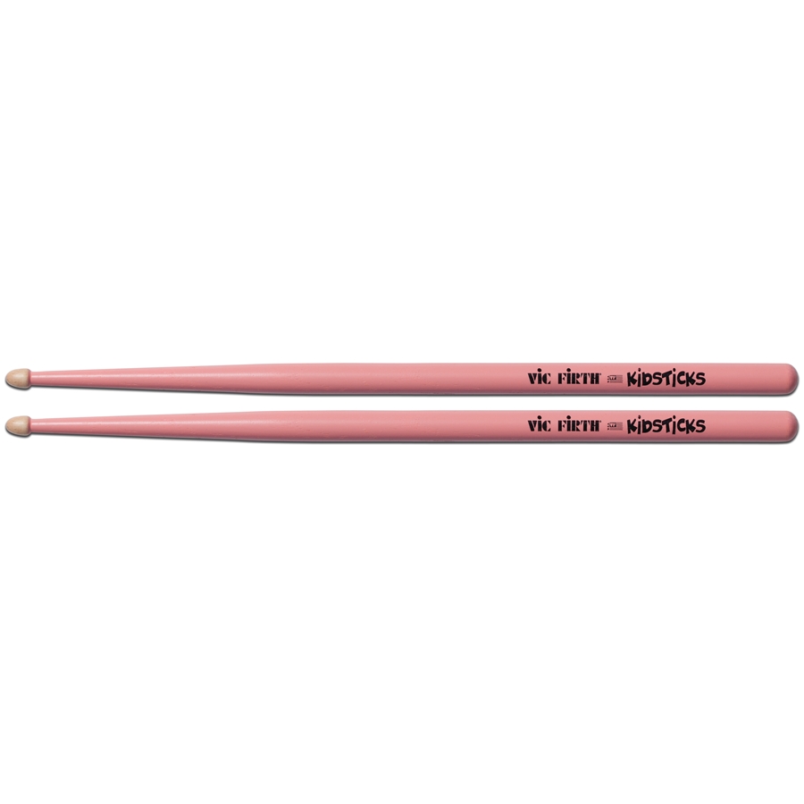 VIC FIRTH KIDSPINK Kidsticks - Bacchette American Classic Finitura Rosa