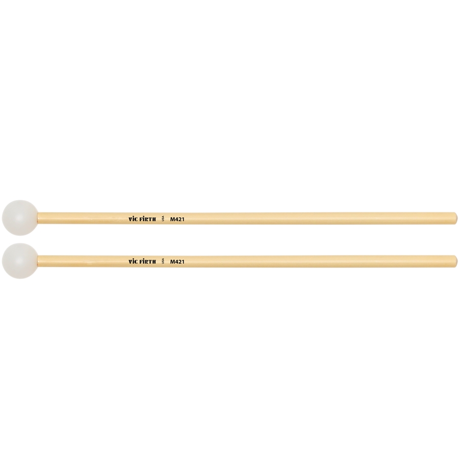 VIC FIRTH M421 - Articulate Series Mallet - 1" Poly Round