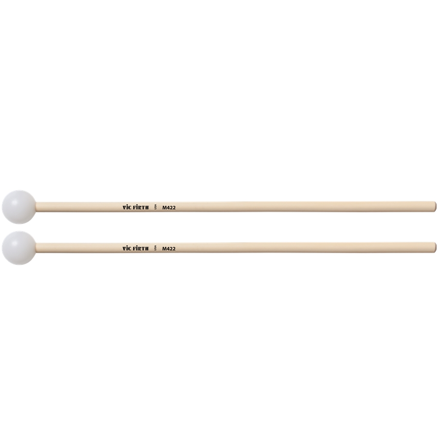 VIC FIRTH M422 - Articulate Series Mallet - 1 1/8" Poly Round
