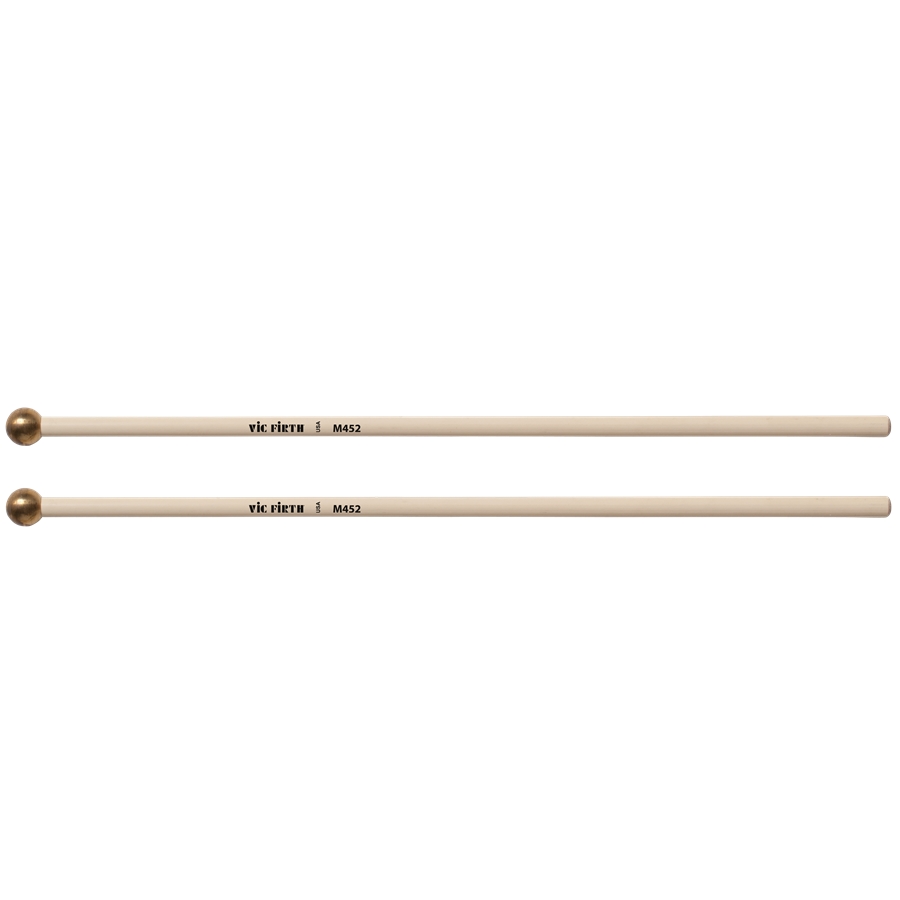 VIC FIRTH M452 - Articulate Series Mallet - 5/8" Brass Round