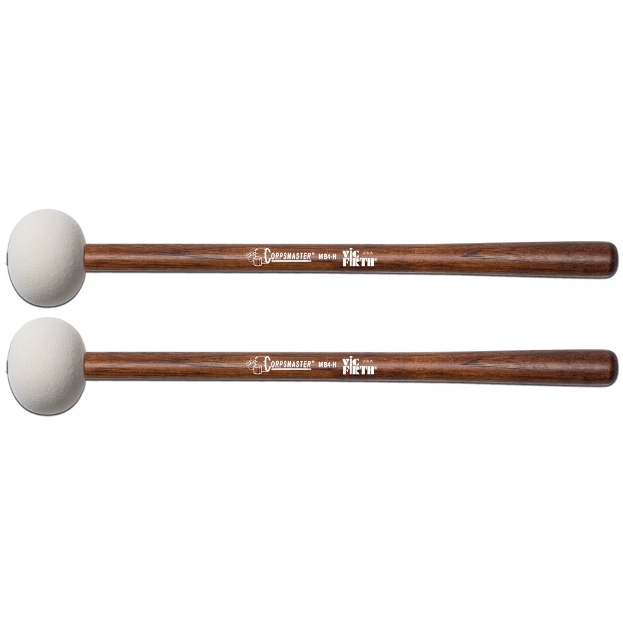 VIC FIRTH MB4H - CORPSMASTER BASS MALLETS X-LARGE VIC FIRTH MB4H - CORPSMASTER BASS MALLETS X-LARGE