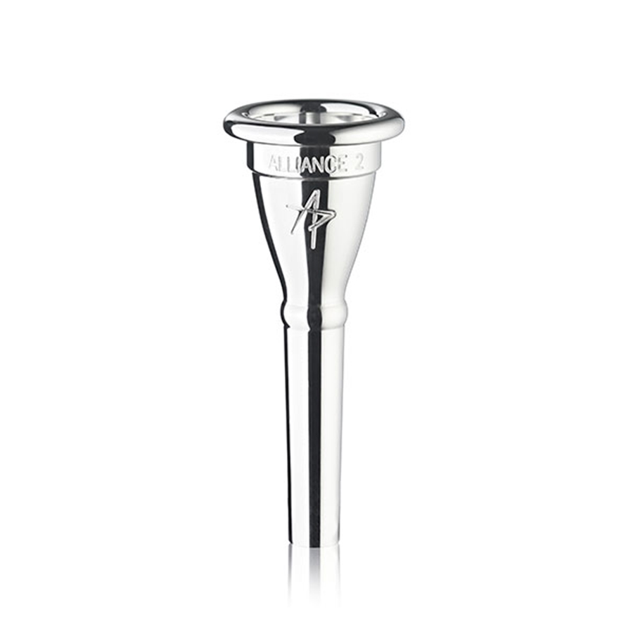DENIS WICK BOCCHINO CORNO FRANCESE ALLIANCE PRESTIGE SILVER PLATED WA82-4 DENIS WICK BOCCHINO CORNO FRANCESE ALLIANCE PRESTIGE SILVER PLATED WA82-4