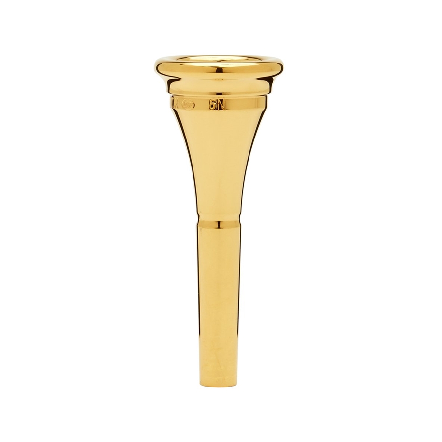Denis Wick Bocchino Corno Francese narrow rim CLASSIC Gold Plated 4885-6N