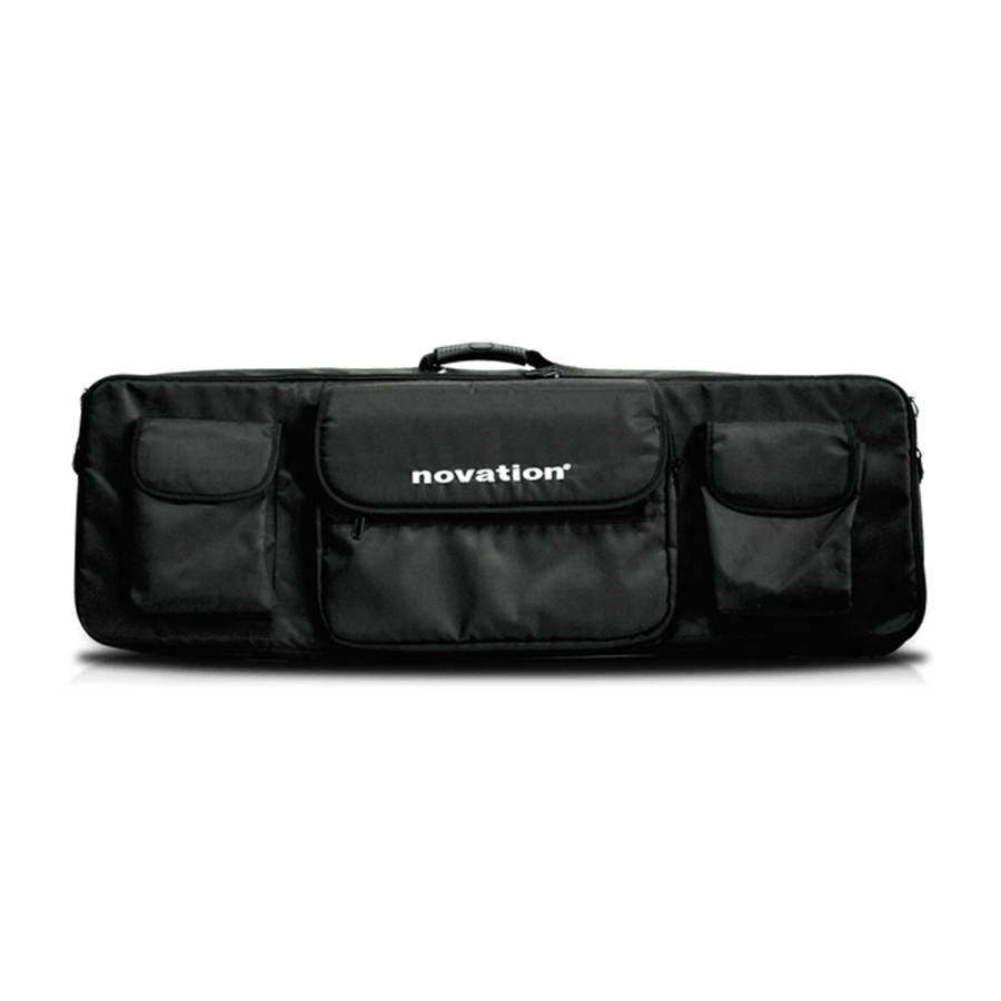 Novation 61 Key Black Carry Bag