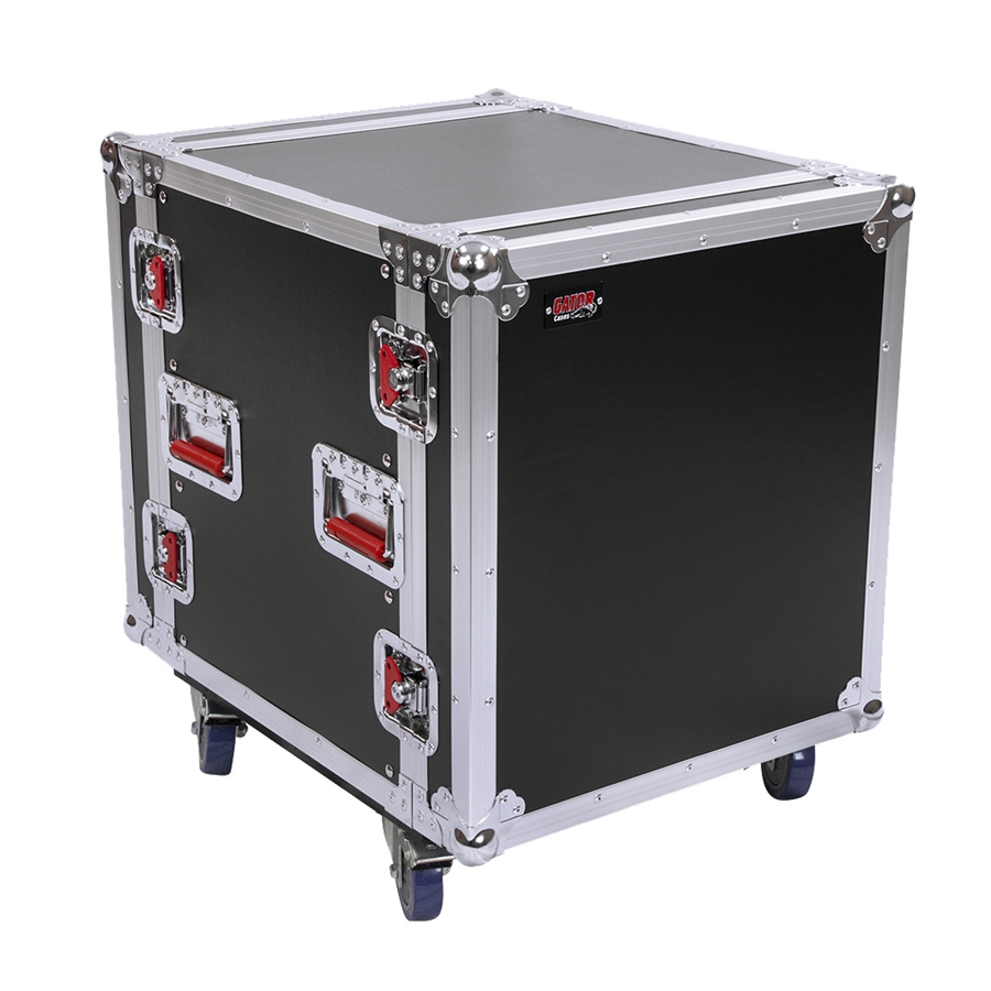 GATOR CASES G-TOUR 12U CAST FLIGHT CASE ATA DA 12U RACK CON ROTELLE