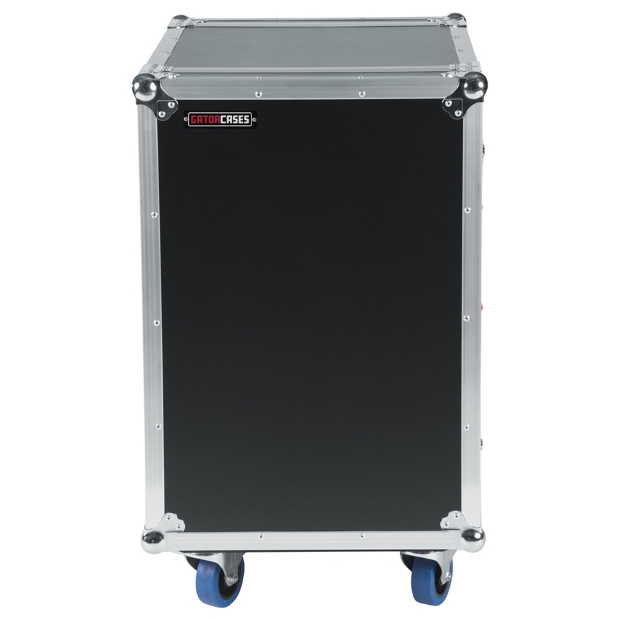 GATOR CASES G-TOUR 16U CAST FLIGHT CASE ATA DA 16U RACK CON ROTELLE