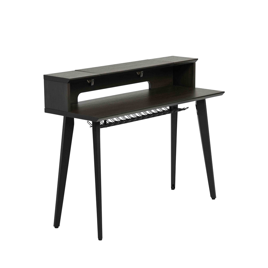 GATOR FRAMEWORKS GFW-ELITEKEYTBL61-BRN WORKSTATION IN LEGNO PER TASTIERE FINO A 61 TASTI, COLORE NOCE SCURO GATOR FRAMEWORKS GFW-ELITEKEYTBL61-BRN WORKSTATION IN LEGNO PER TASTIERE FINO A 61 TASTI, COLORE NOCE SCURO