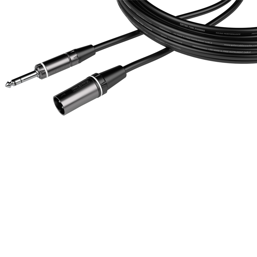 Gator Cableworks GCWC-XLR-20MTRS Cavo XLR/TRS 6 m Serie Composer