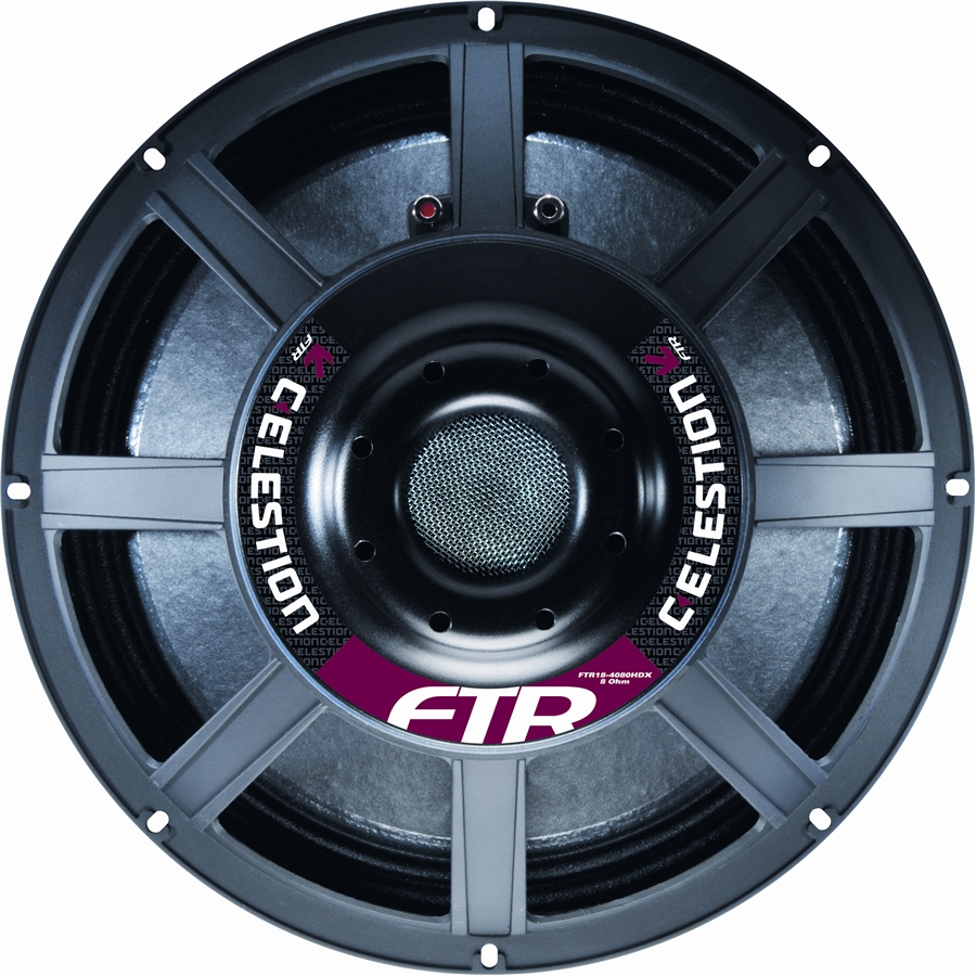 CELESTION FTR18-4080HDX 18" 1000W 8OHM LF FERRITE CELESTION FTR18-4080HDX 18" 1000W 8OHM LF FERRITE