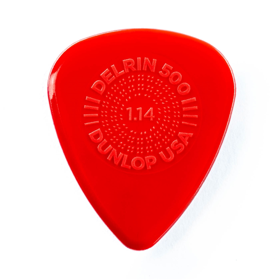 DUNLOP 450R114 PRIME GRIP DELRIN 500 1.14 MM BAG/72 DUNLOP 450R114 PRIME GRIP DELRIN 500 1.14 MM BAG/72