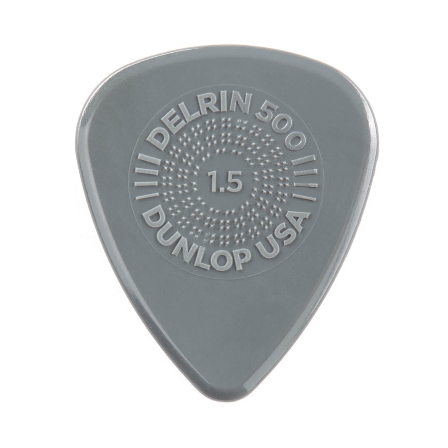 DUNLOP 450R150 PRIME GRIP DELRIN 500 1.5 MM BAG/72 DUNLOP 450R150 PRIME GRIP DELRIN 500 1.5 MM BAG/72