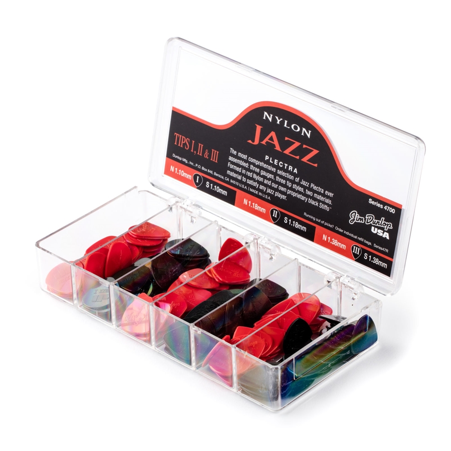 Dunlop 4700 Nylon Jazz. Cabinet/144