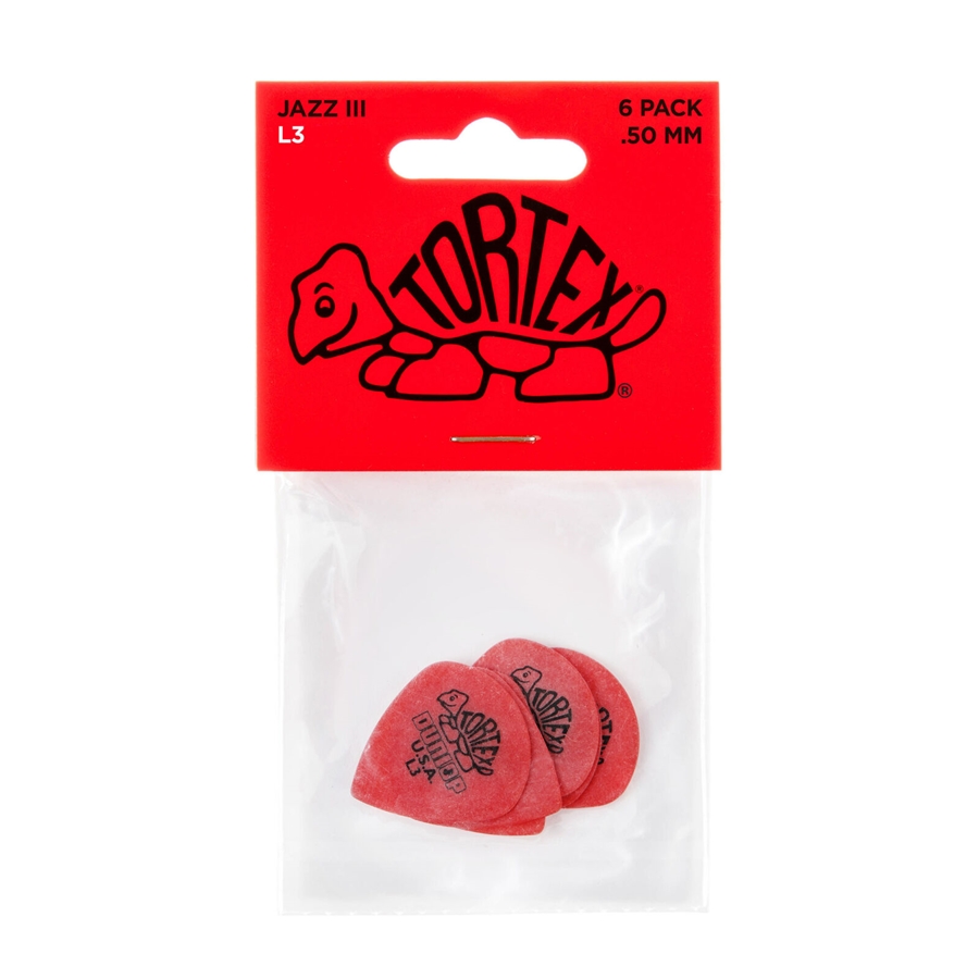 DUNLOP 472PL3 TORTEX JAZZ III L3 LIGHT PLAYER'S PACK DUNLOP 472PL3 TORTEX JAZZ III L3 LIGHT PLAYER'S PACK