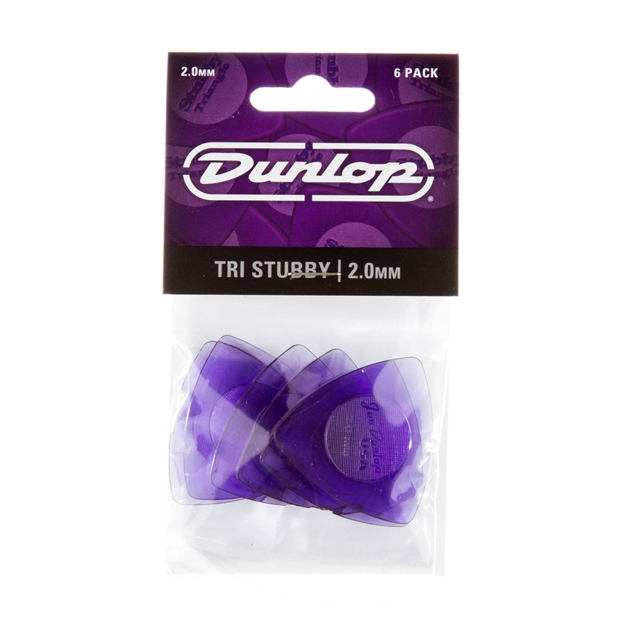 DUNLOP 473P2.0 TRI STUBBY 2.0MM DUNLOP 473P2.0 TRI STUBBY 2.0MM