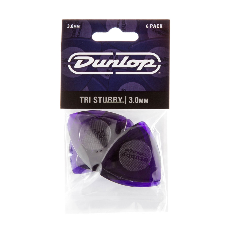 DUNLOP 473P3.0 TRI STUBBY 3.0MM DUNLOP 473P3.0 TRI STUBBY 3.0MM