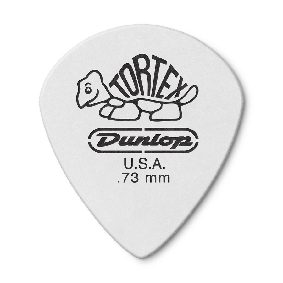 DUNLOP 478R.73 TORTEX WHITE JAZZ III, .73MM DUNLOP 478R.73 TORTEX WHITE JAZZ III, .73MM