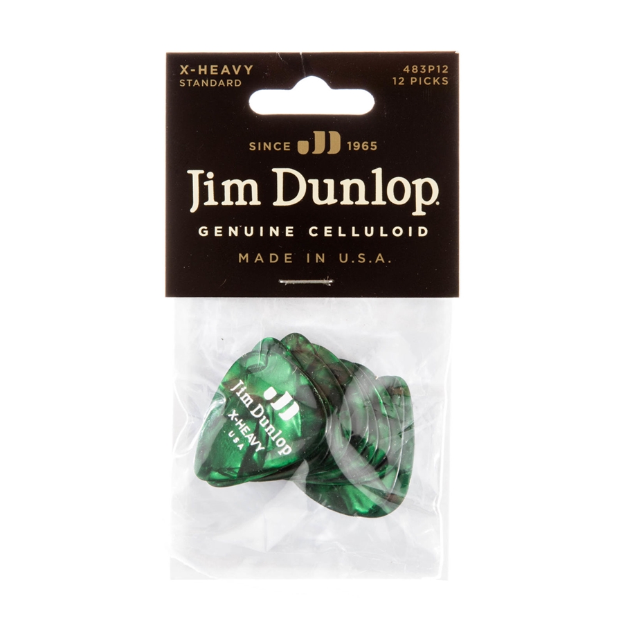 DUNLOP 483P#12 GREEN PEARLOID - XHEAVY DUNLOP 483P#12 GREEN PEARLOID - XHEAVY