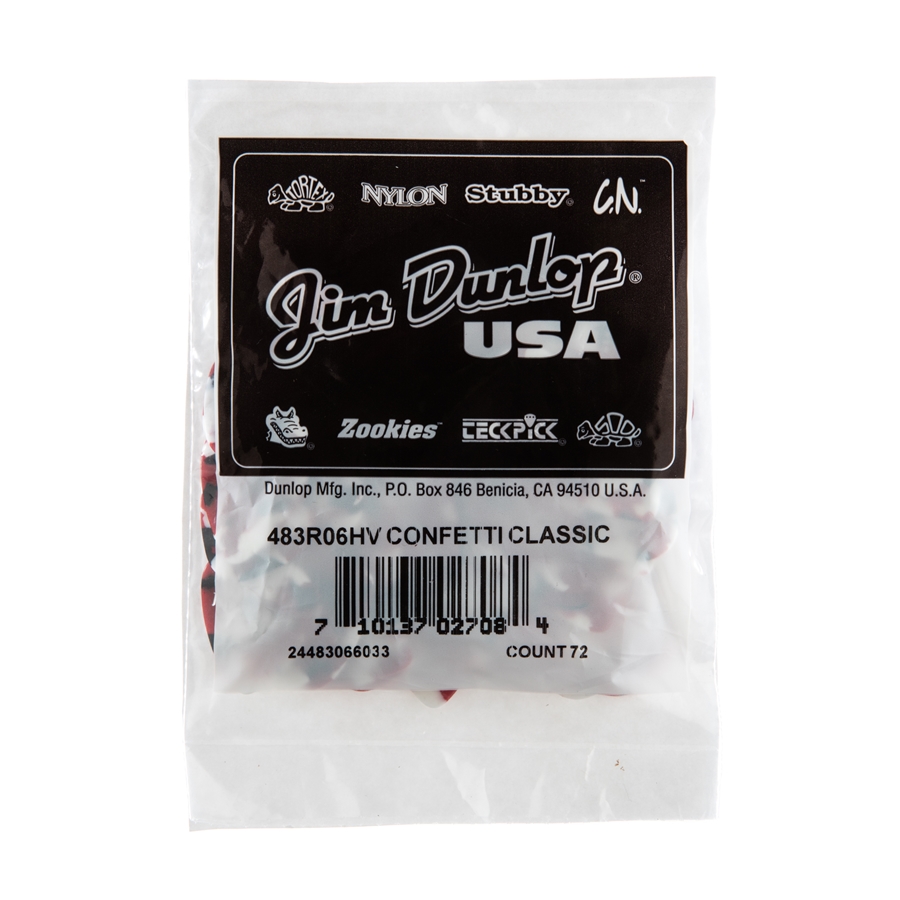 DUNLOP 483R#06 CONFETTI CLASSIC - HEAVY DUNLOP 483R#06 CONFETTI CLASSIC - HEAVY