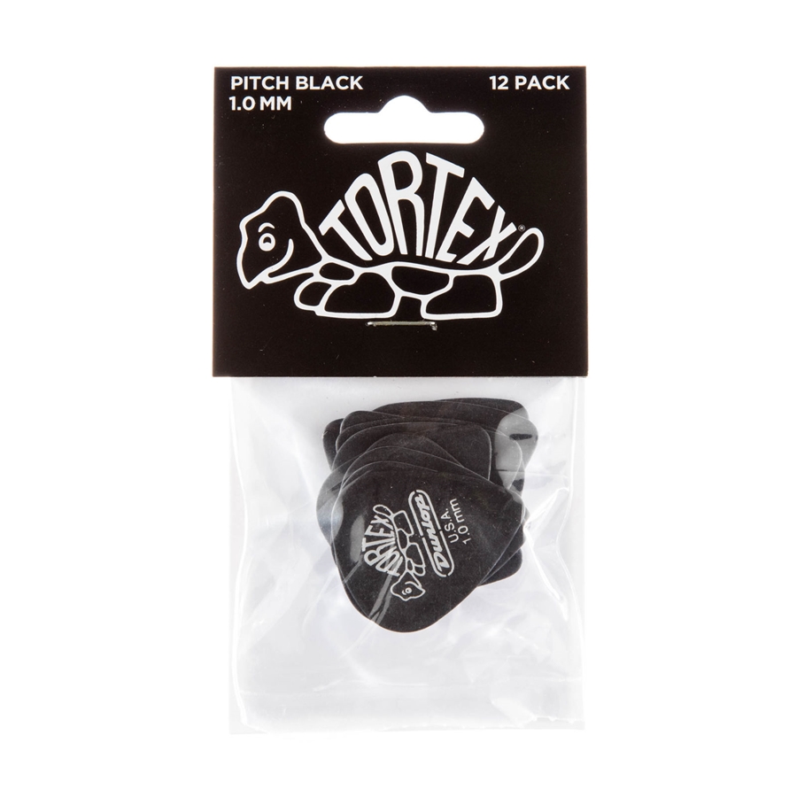 DUNLOP 488P PITCH BLACK STANDARD 1.0 DUNLOP 488P PITCH BLACK STANDARD 1.0