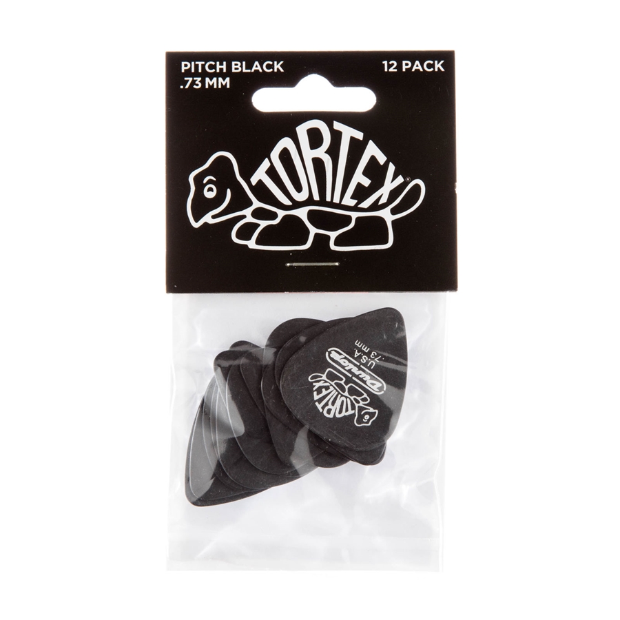 DUNLOP 488P PITCH BLACK STANDARD .73 DUNLOP 488P PITCH BLACK STANDARD .73