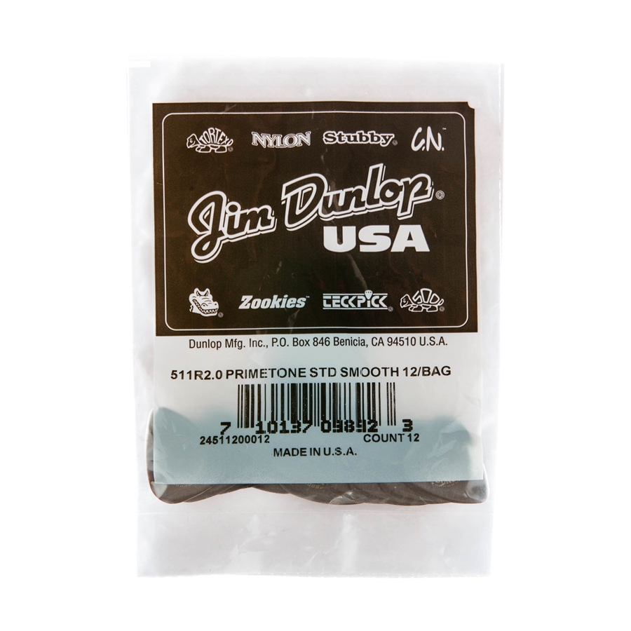 DUNLOP 511R2.0 PRIMETONE STANDARD (SMOOTH), REFILL BAG/12 DUNLOP 511R2.0 PRIMETONE STANDARD (SMOOTH), REFILL BAG/12