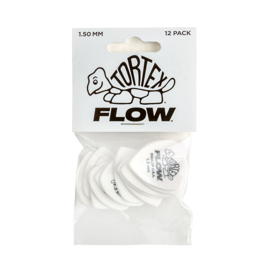 DUNLOP 558P150 TORTEX FLOW STANDARD 1.5 MM PLAYER'S PACK/12 DUNLOP 558P150 TORTEX FLOW STANDARD 1.5 MM PLAYER'S PACK/12