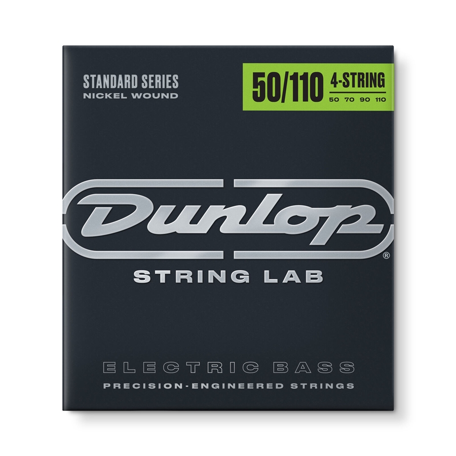 DUNLOP DBN50110 NICKEL WOUND, HEAVY SET/4 DUNLOP DBN50110 NICKEL WOUND, HEAVY SET/4