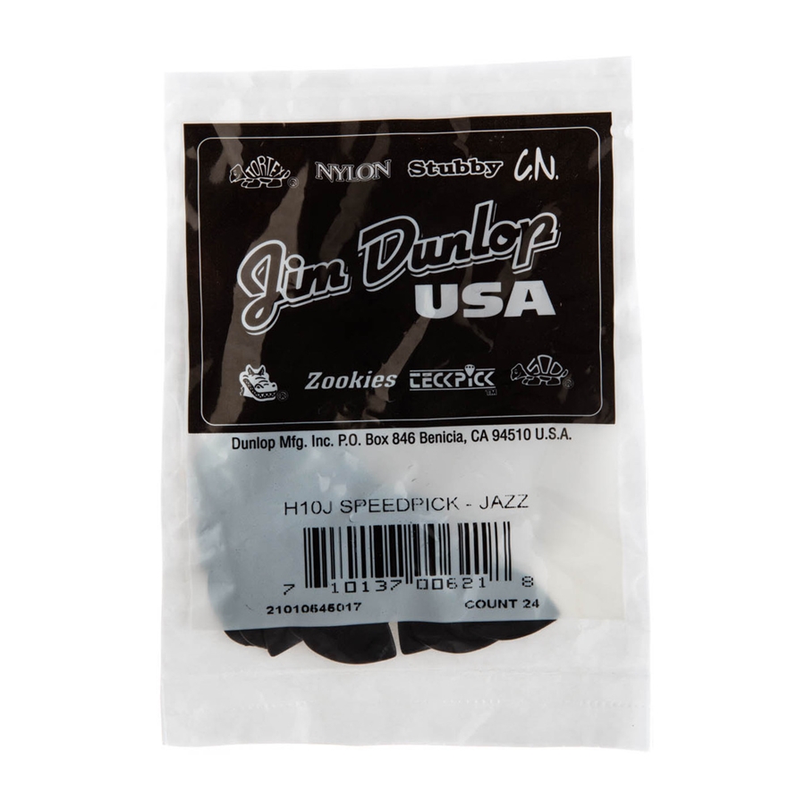 DUNLOP H10J SPEEDPICK JAZZ .91MM DUNLOP H10J SPEEDPICK JAZZ .91MM