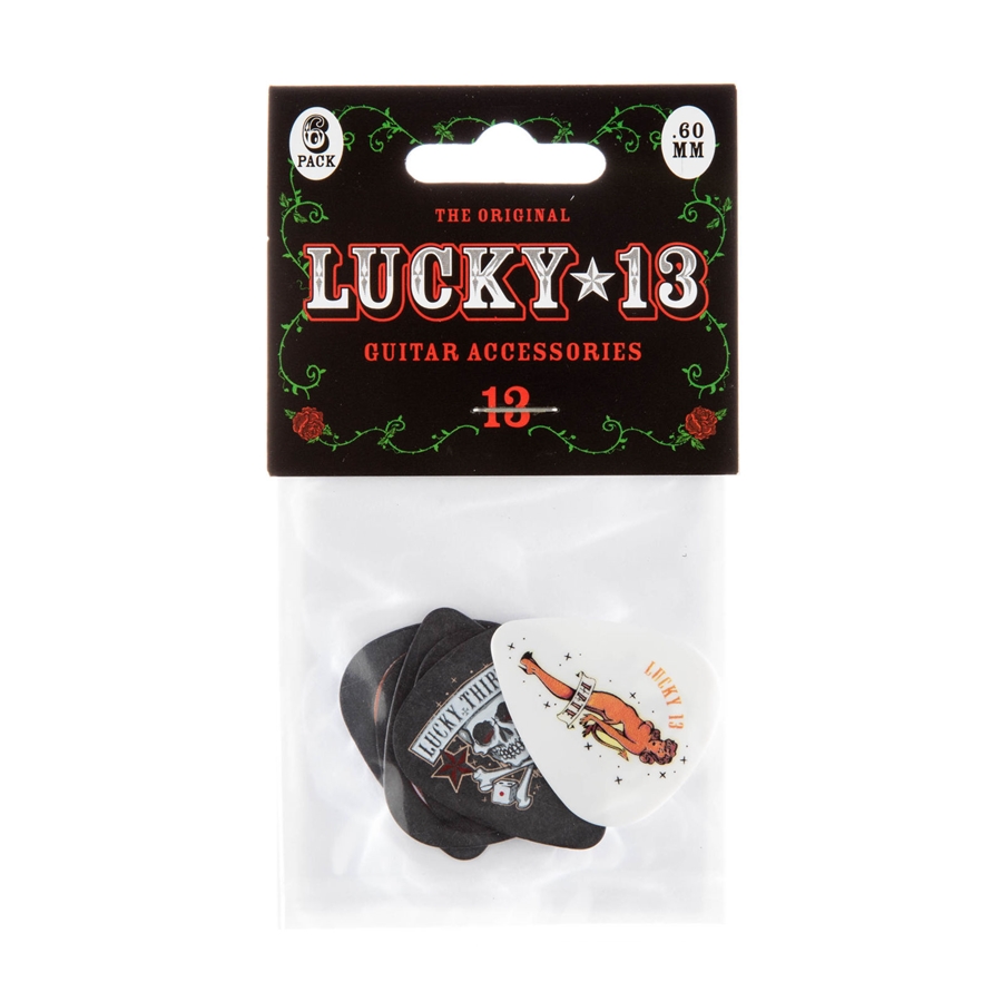 DUNLOP L13BP.60 LUCKY 13 .60MM PLAYER/6 DUNLOP L13BP.60 LUCKY 13 .60MM PLAYER/6