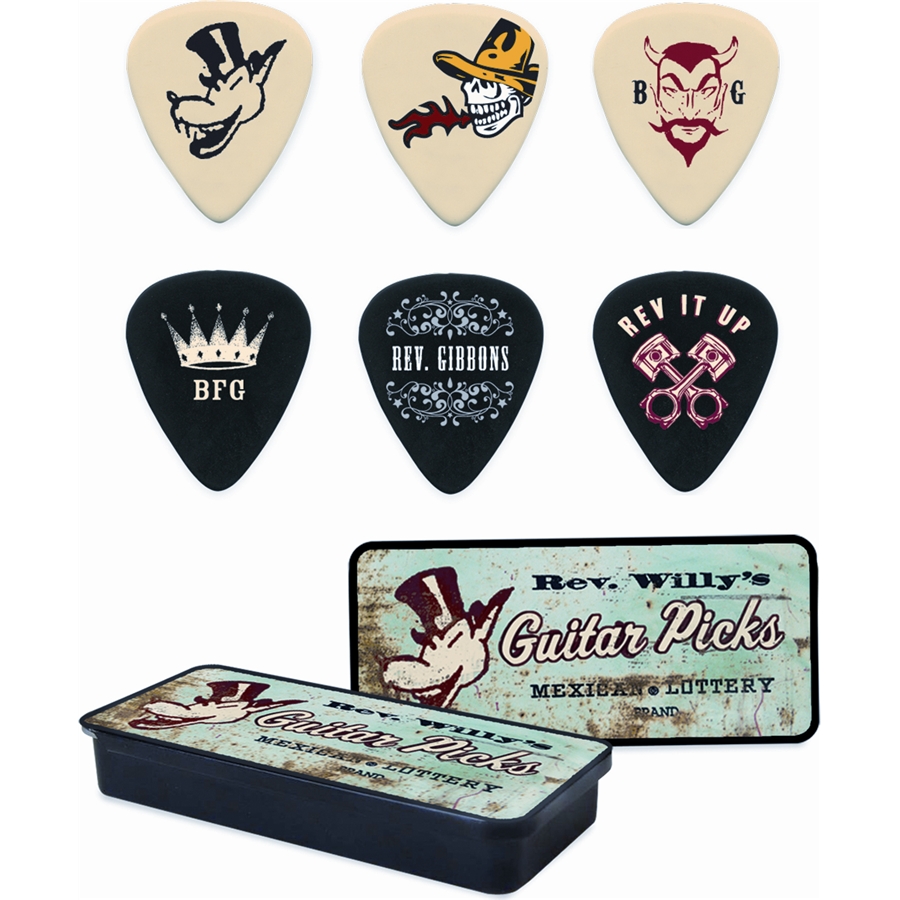 DUNLOP RWT01L REV. WILLY LIGHT TIN BOX DUNLOP RWT01L REV. WILLY LIGHT TIN BOX