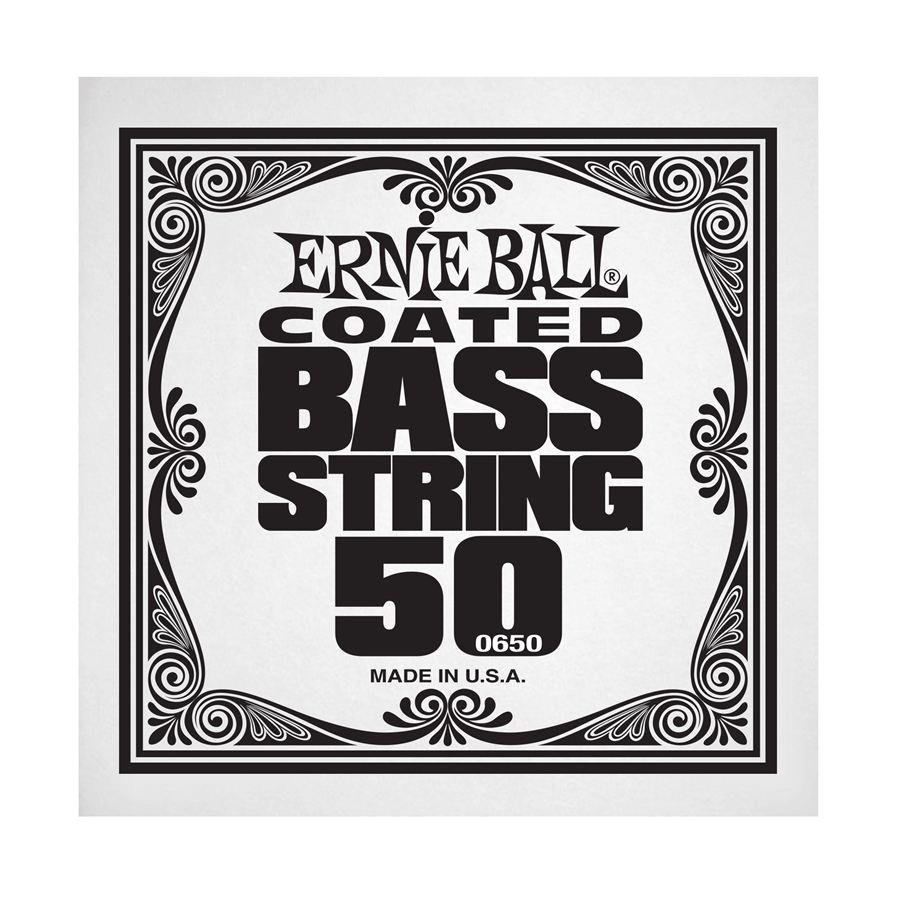 ERNIE BALL 0650 COATED NICKEL WOUND BASS .050 ERNIE BALL 0650 COATED NICKEL WOUND BASS .050