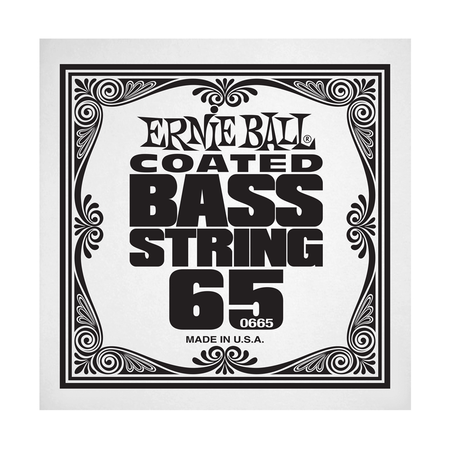 ERNIE BALL 0665 COATED NICKEL WOUND BASS .065 ERNIE BALL 0665 COATED NICKEL WOUND BASS .065