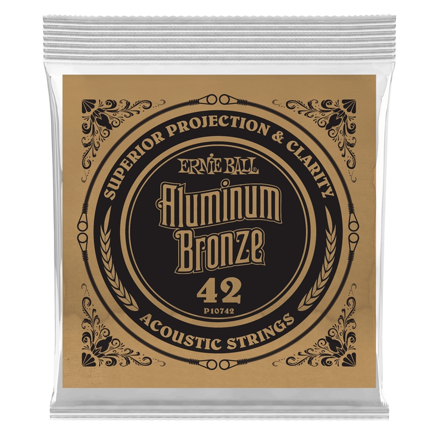 ERNIE BALL 0742 ALUMINUM BRONZE .042 ERNIE BALL 0742 ALUMINUM BRONZE .042