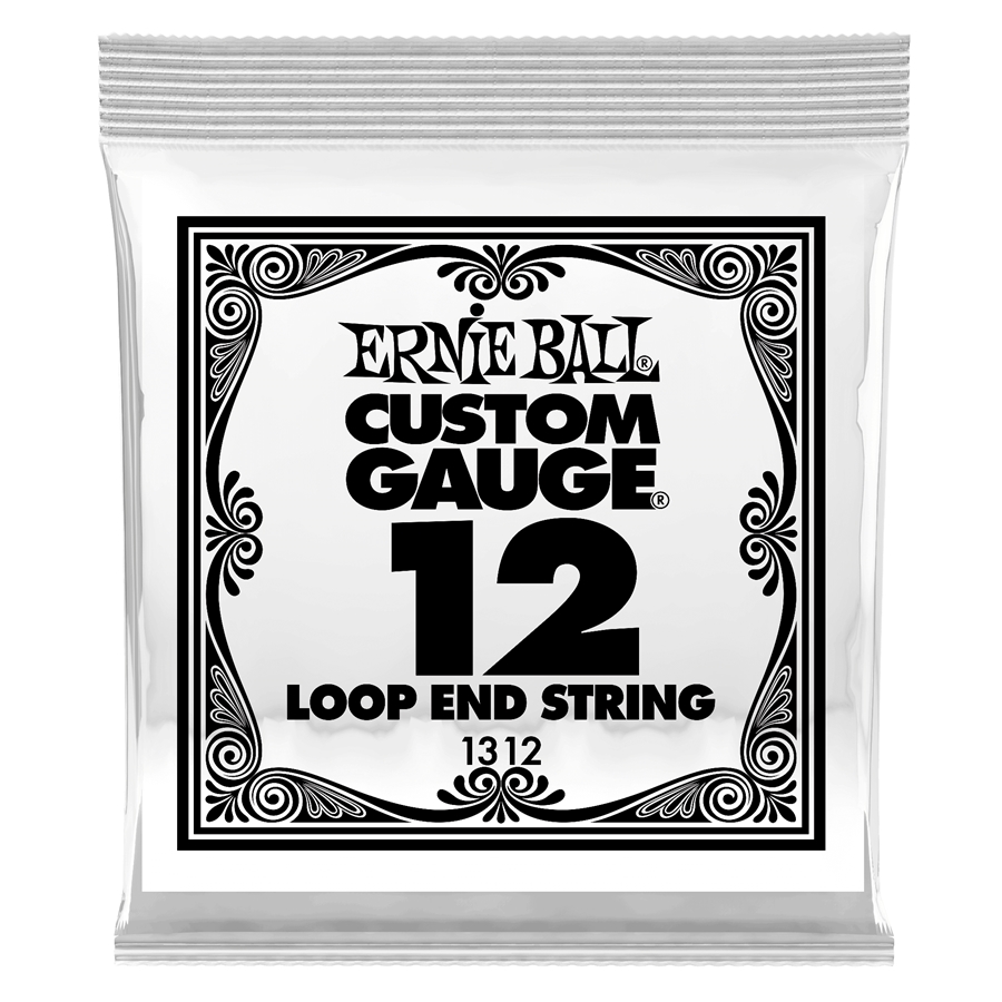 Ernie Ball 1312 Stainless Steel Plain Loop End .012