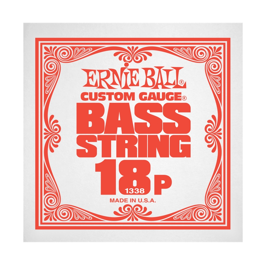 ERNIE BALL 1338 STAINLESS STEEL BASS .018 ERNIE BALL 1338 STAINLESS STEEL BASS .018