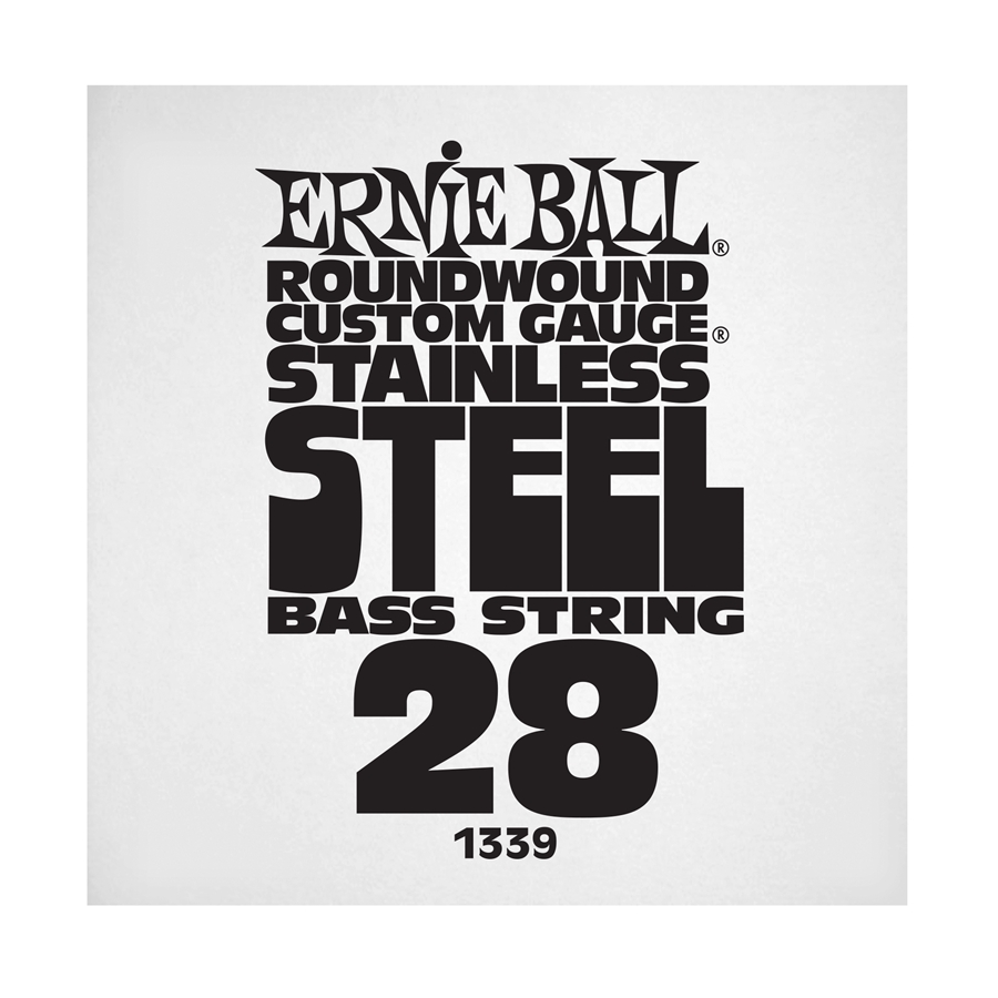 ERNIE BALL 1339 STAINLESS STEEL WOUND BASS .028 ERNIE BALL 1339 STAINLESS STEEL WOUND BASS .028