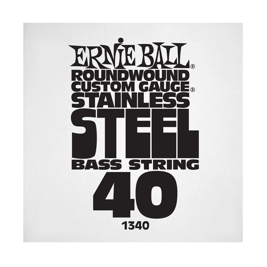 ERNIE BALL 1340 STAINLESS STEEL WOUND BASS .040 ERNIE BALL 1340 STAINLESS STEEL WOUND BASS .040