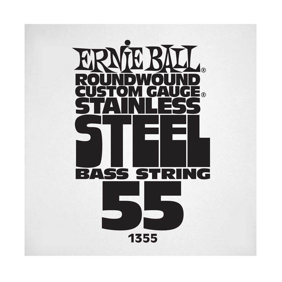 ERNIE BALL 1355 STAINLESS STEEL WOUND BASS .055