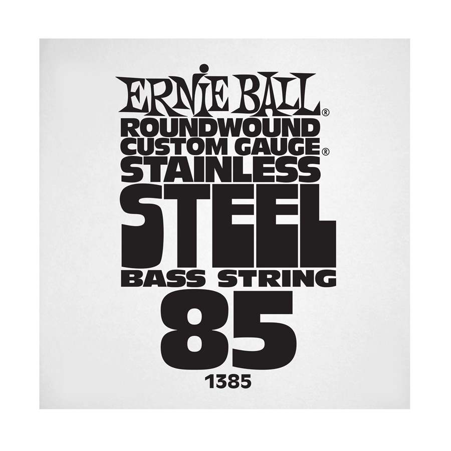 ERNIE BALL 1385 STAINLESS STEEL WOUND BASS .085 ERNIE BALL 1385 STAINLESS STEEL WOUND BASS .085