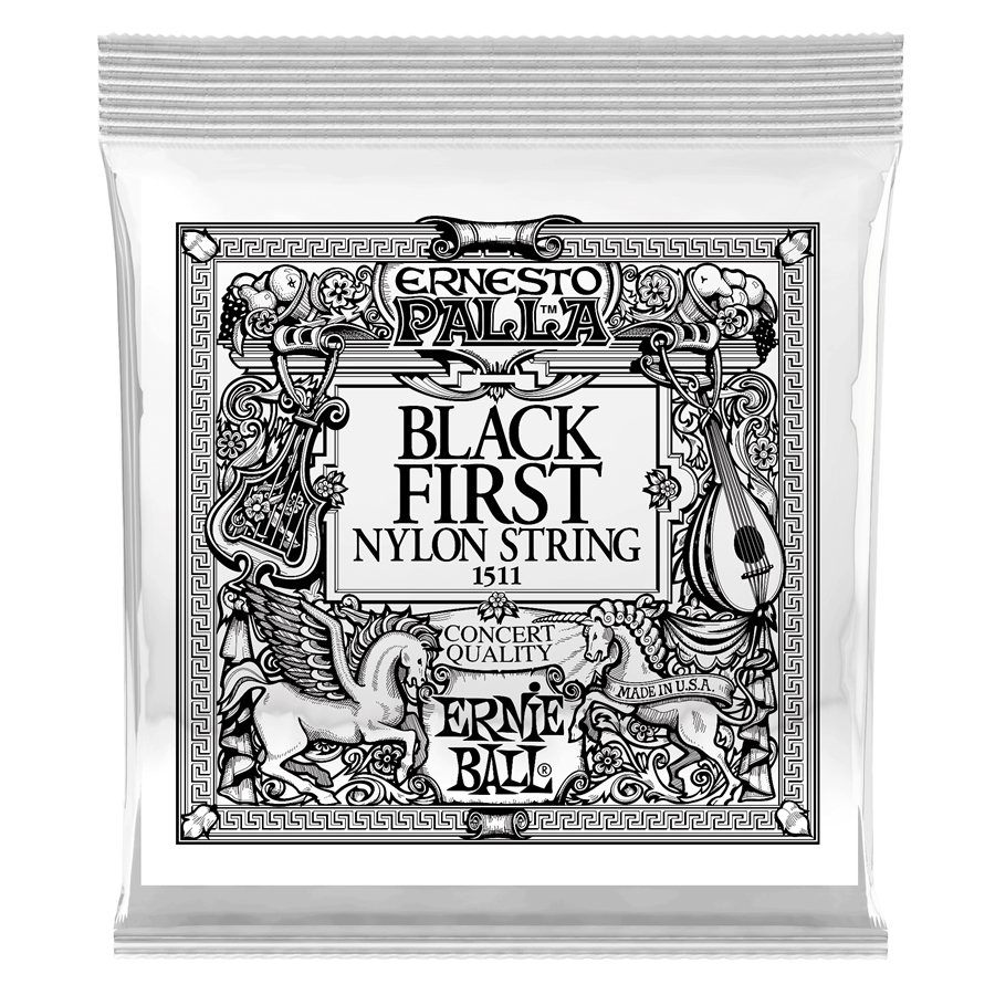 ERNIE BALL 1511 ERNESTO PALLA BLACK 1ª .028 ERNIE BALL 1511 ERNESTO PALLA BLACK 1ª .028