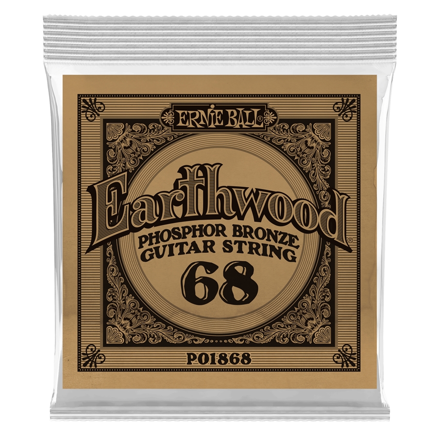 Ernie Ball 1868 Earthwood Phospor Bronze .068