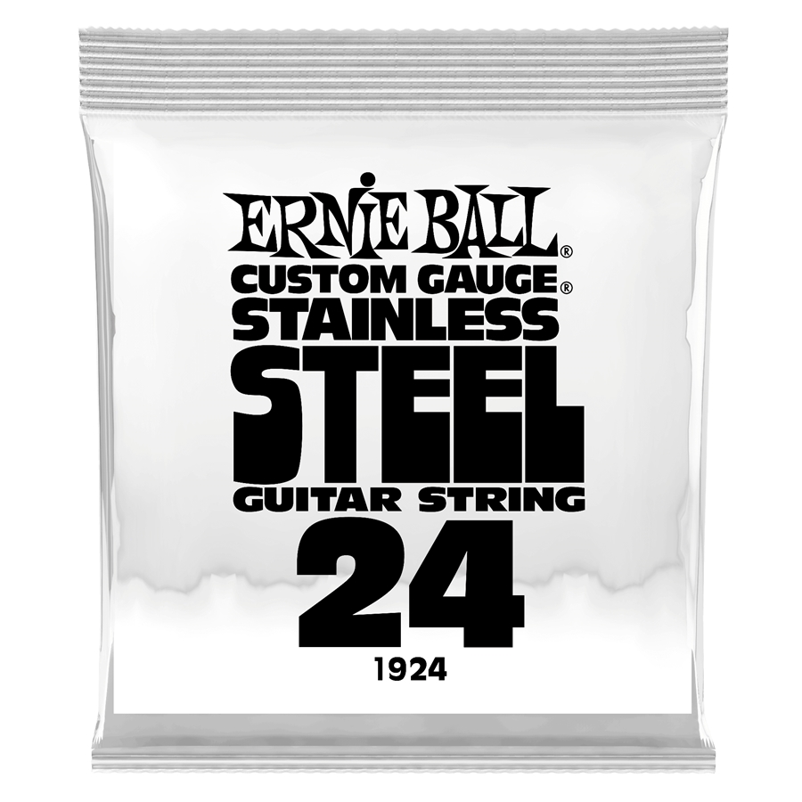 ERNIE BALL 1924 STAINLESS STEEL WOUND .024 ERNIE BALL 1924 STAINLESS STEEL WOUND .024