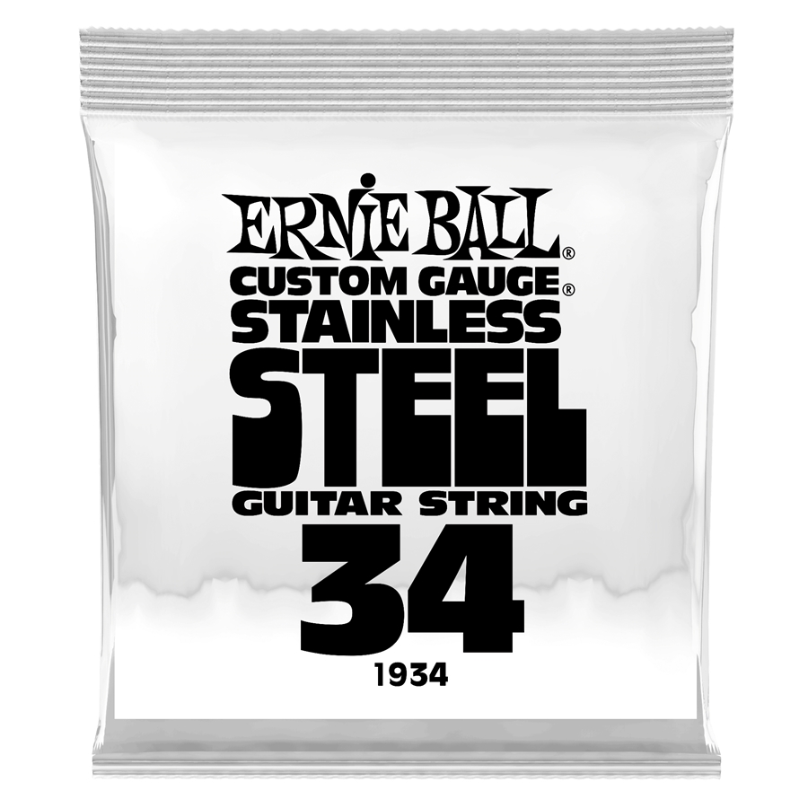 ERNIE BALL 1934 STAINLESS STEEL WOUND .034 ERNIE BALL 1934 STAINLESS STEEL WOUND .034