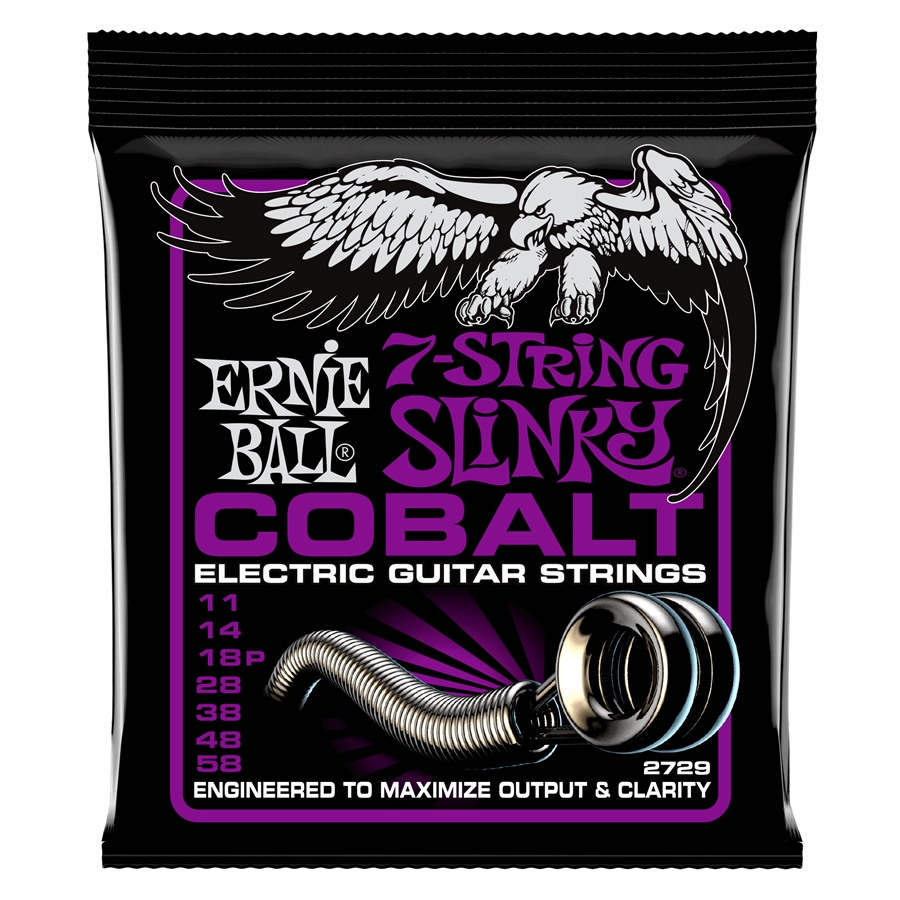 Ernie Ball 2729 Cobalt Power Slinky 11-58