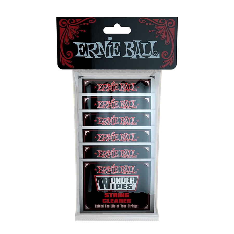 Ernie Ball 4249 Wonder Wipes String Cleaner 20-pack