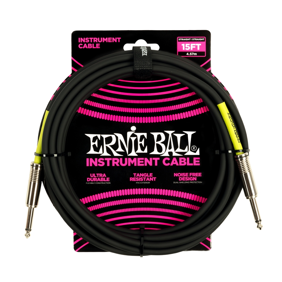 Ernie Ball 6399 PVC Straight Straight 4.5m